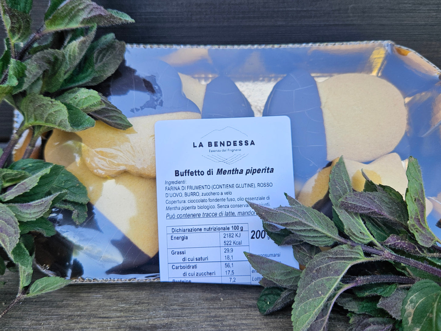 Biscotti "Buffetto di Mentha piperita"